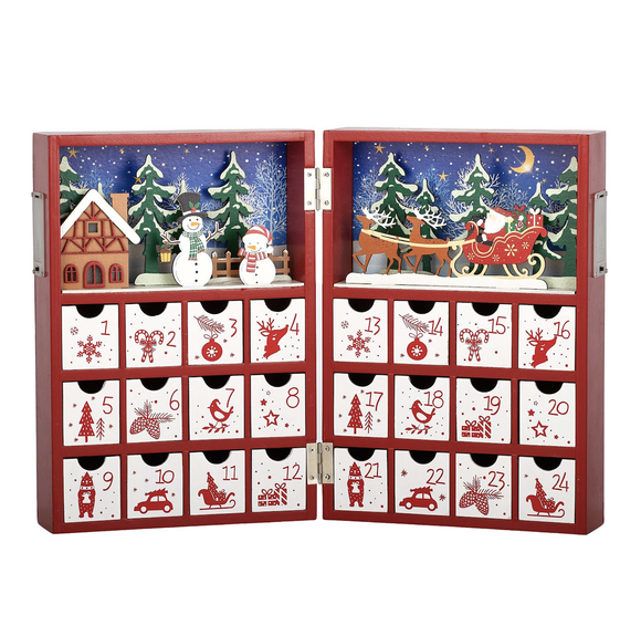 24 Day LED Advent Calendar Book