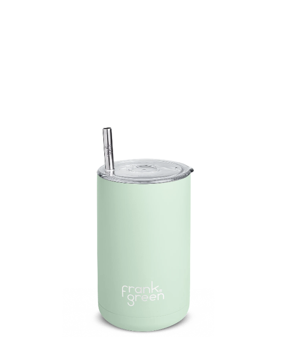 Frank Green - Iced Coffee Cup with Straw Mint Gelato
