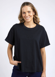 Foxwood Huntleigh Oversized Tee - Black