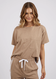 Foxwood Power Tee - Mocha