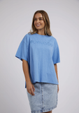 Foxwood Simplified Tee - Blue