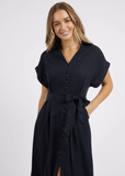 Foxwood Lucia Dress - Washed Black