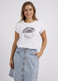 Foxwood Outline Tee - White