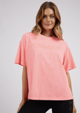 Foxwood Simplified Tee - Neon Pink
