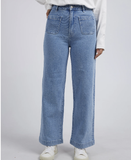 Foxwood Sarah Wide Leg Jeans - Light Blue
