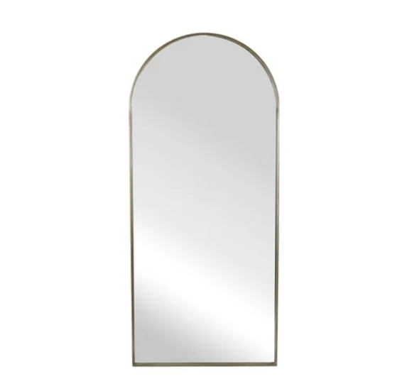 Floor Mirror - Gold Arch