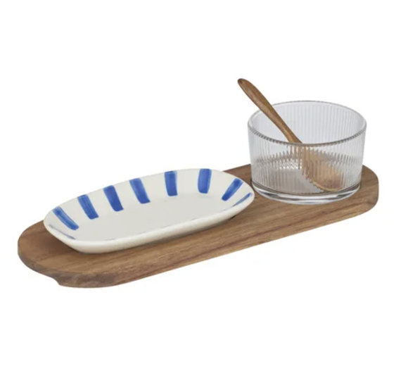 Azzurro 4pc Serving Set