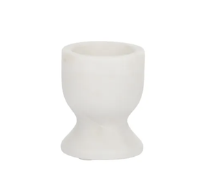 Mira Marble - Egg Cup White