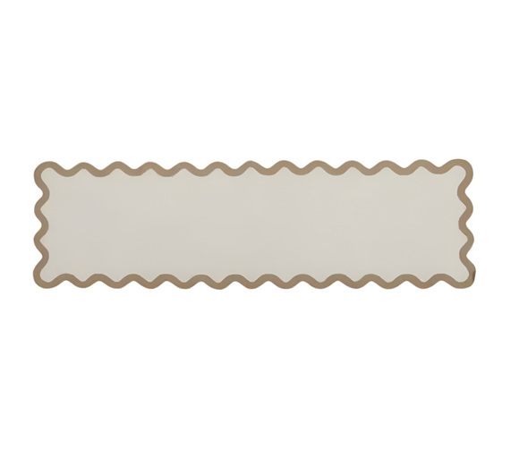 Virgo Cotton Runner - Natural/Terra