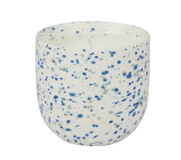 Ceramic Candle Port - Citronella