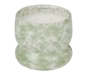 Ceramic Candle Rmini Large - Crystal Creen