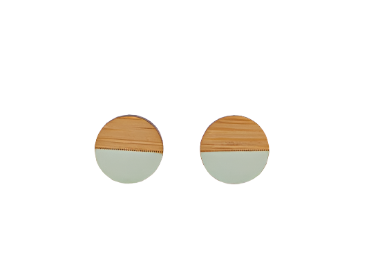 Dipped Earrings Green