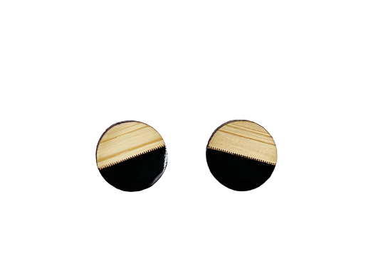Dipped Earring Black
