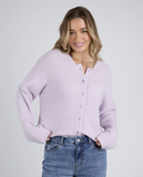Foxwood Murphy Knit Cardigan - Orchid Petal