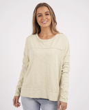 Foxwood Jayne Throw on Top - Fog Green