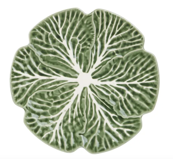 Cabbage Ceramic Plate 30x30cm