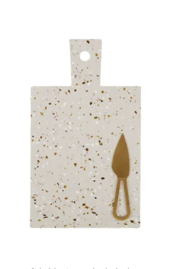 Antia 2pc Terrazzo Serving Set 17x29cm
