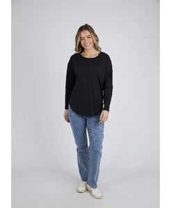 Foxwood Standard Long Sleeve - Black