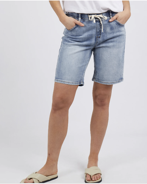 Foxwood Gabby Bermuda Short - Mid Blue