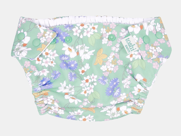 Toshi - Swim Baby Nappy Classic - Sea Blossom - Current