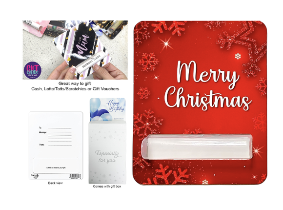 Gift Card With A Twist - Merry Christmas