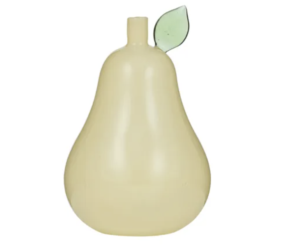 Glass Sculpture - Pear