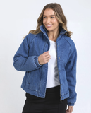 Foxwood Rosalee Jacket - Mid Blue
