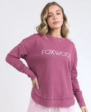 Foxwood Simplified Metallic Crew - Port/Silver