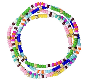 Beaded Bracelets - Assorted Colours