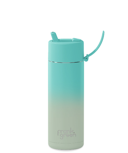 Frank Green - Ceramic Reusable Bottle Flip Straw Lid 20oz Gradient Bondi Bliss