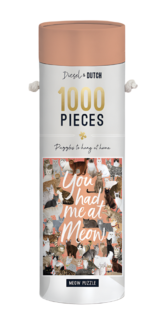 Meow 1000pc Wall Jigsaw Puzzle