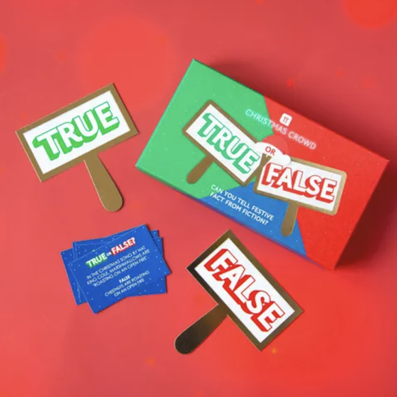 Talking Tables - Christmas Crowd - True Or False Game