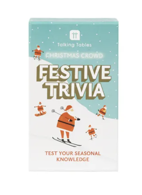 Talking Tables - Fun Guy Santa - Festive Trivia