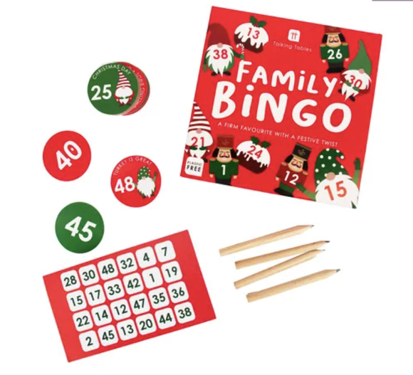 Talking Tables - Nutcracker Family Bingo Game
