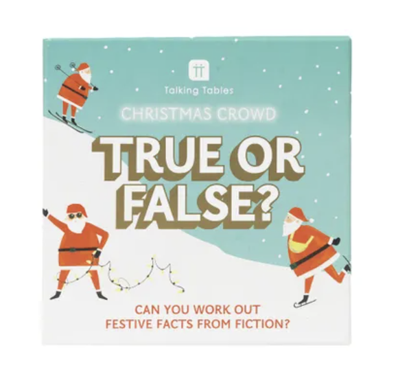 Talking Tables - Fun Guy Santa - True Or False