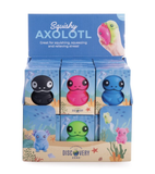Discovery Zone Squishy Axolotl - Assorted