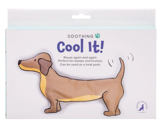 The Dog Collective XL Cool It - Dachshund Multi-Coloured 25x1.5x15cm