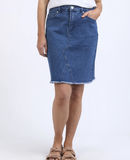 Foxwood Belle Skirt - Mid Blue
