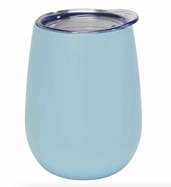 Wine Tumbler Double Walled - Gelato Blue