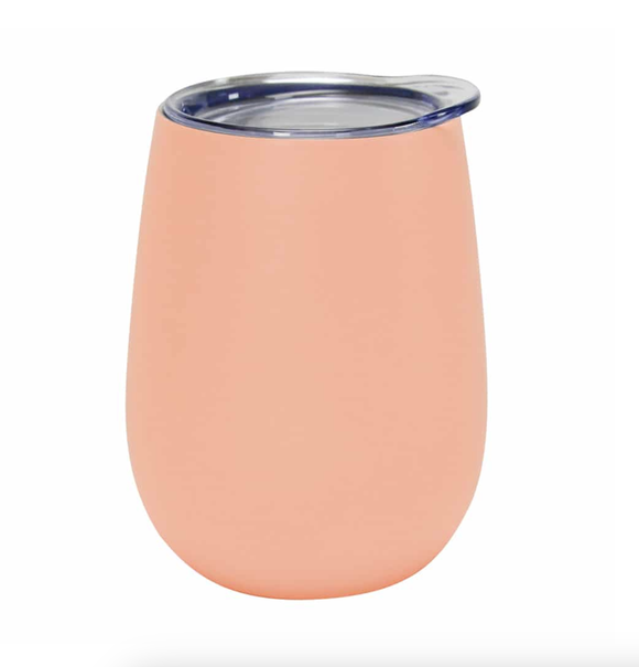Wine Tumbler Double Walled - Gelato Peach