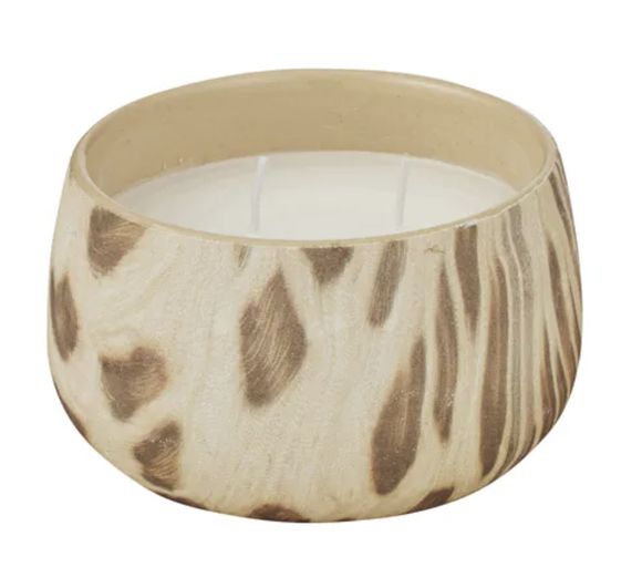 Animal Ceramic Candle Jar 12x7.5cm Pear