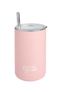 Frank Green - Iced Coffee Cup with Straw - Blushed