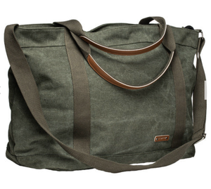 Kayce Olive Green Large Tote Bag