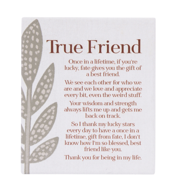 Amber Garden True Friend Verse
