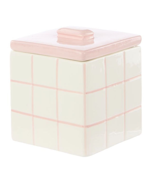 Lulu Collection Ceramic Box - Pink