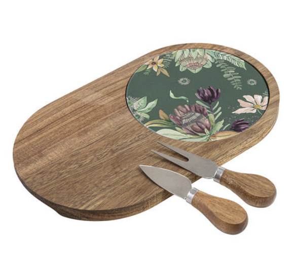 Leura Platter & Cheese Knife