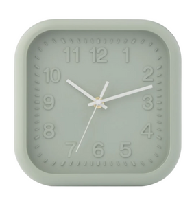 Tate Wall Clock - Green & White