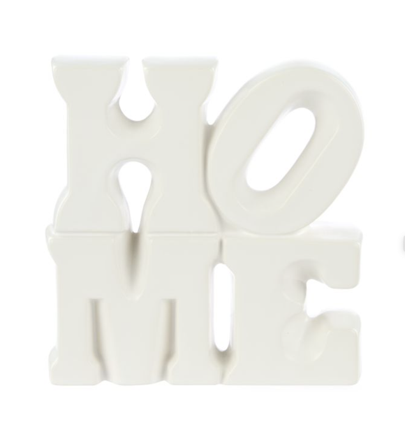 Home Sculpture - White