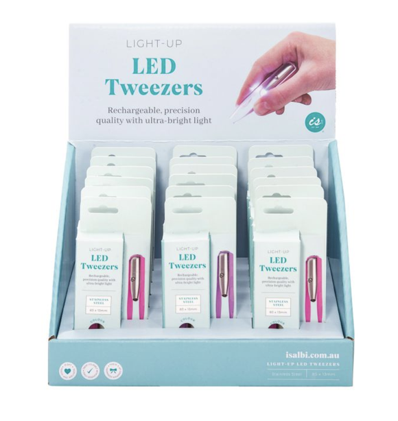 Light Up LED Tweezers - Assorted