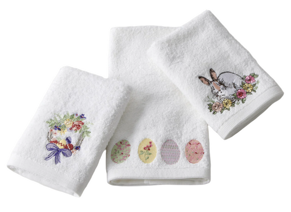 Hop To It Hand Towel - 3 Asst Designs
